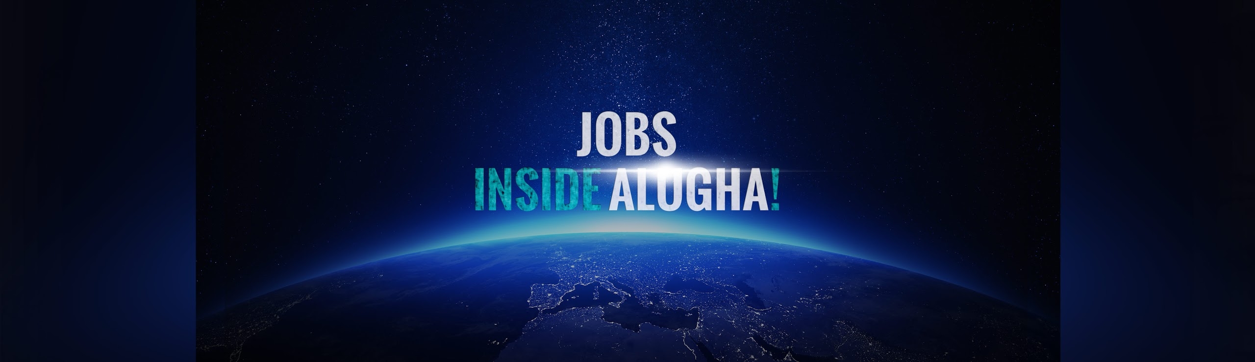 Jobs inside alugha!